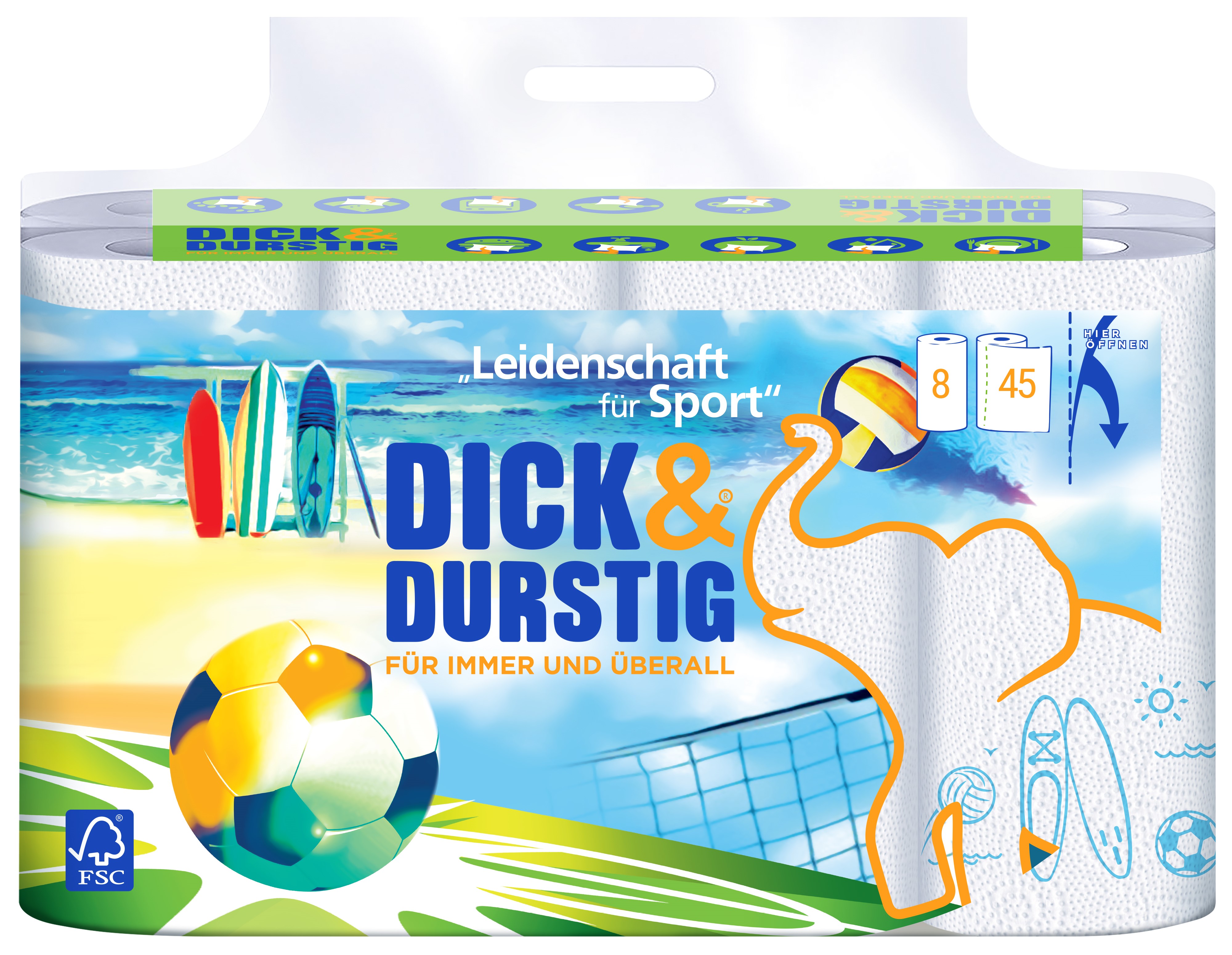 DICK&DURSTIG Edition Sport mit Dekor